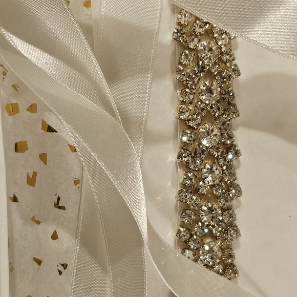 UNTAMED PETALS BY AMANDA JUDGE Sparkling Gold and Silver Belt main image 4